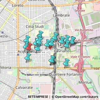 Mappa Via Ettore Paladini, 20133 Milano MI, Italia (0.6965)