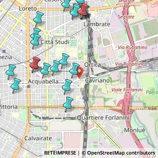 Mappa Via Don Carlo S. Martino, 20133 Milano MI, Italia (1.352)