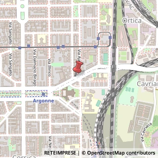 Mappa Via Ferdinando Marescalchi, 11, 20133 Milano, Milano (Lombardia)