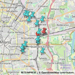 Mappa Piazza S. Gerolamo, 20133 Milano MI, Italia (1.634)