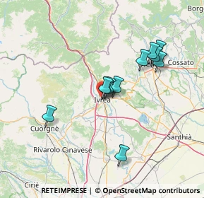 Mappa Via San Giovanni Bosco, 10015 Ivrea TO, Italia (12.00818)