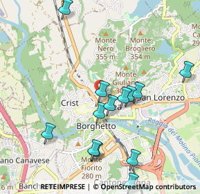 Mappa Via San Giovanni Bosco, 10015 Ivrea TO, Italia (1.03769)