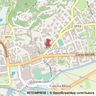 Mappa Via San Lorenzo, 5, 10015 Ivrea, Torino (Piemonte)