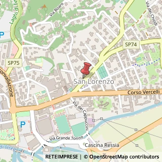 Mappa Via Cascinette, 5, 10015 Ivrea, Torino (Piemonte)