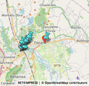 Mappa Corso Vercelli, 10015 Ivrea TO, Italia (1.81875)