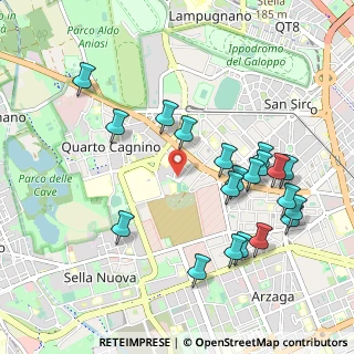 Mappa Via Alessandro Fleming, 20153 Milano MI, Italia (1.061)