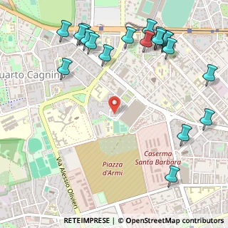 Mappa Via Francesco Pastonchi, 20153 Milano MI, Italia (0.7085)