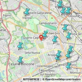 Mappa Via Alessandro Fleming, 20153 Milano MI, Italia (2.85467)