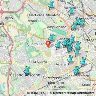 Mappa Via Alessandro Fleming, 20153 Milano MI, Italia (2.496)