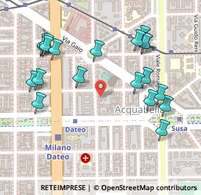 Mappa Via Giulio Ceradini, 20129 Milano MI, Italia (0.282)