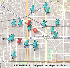 Mappa Via Giulio Ceradini, 20129 Milano MI, Italia (0.5095)