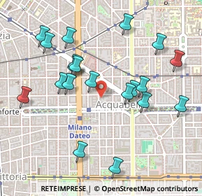 Mappa Via Giulio Ceradini, 20129 Milano MI, Italia (0.512)