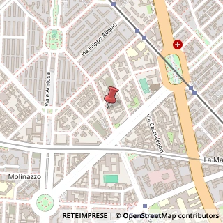 Mappa Via Saverio Altamura, 8, 20148 Milano, Milano (Lombardia)