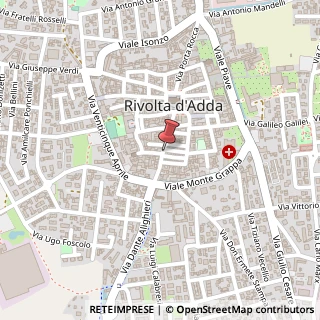 Mappa Via Mario Cereda,  31, 26027 Rivolta d'Adda, Cremona (Lombardia)