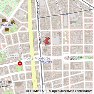 Mappa Via Carlo Goldoni, 2, 20129 Milano, Milano (Lombardia)