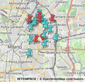 Mappa Via Sidoli ang, 20129 Milano MI, Italia (1.4195)