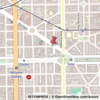 Mappa Via Emiliana, 43, 20129 Milano, Milano (Lombardia)