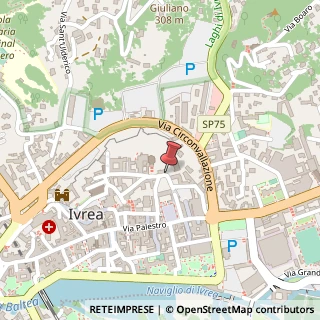 Mappa Via Sant'Arborio Varmondo, 6, 10015 Ivrea, Torino (Piemonte)