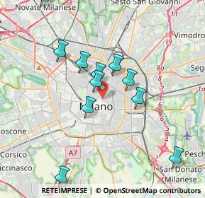 Mappa Via Sant'Andrea, 20121 Milano MI, Italia (4.83571)
