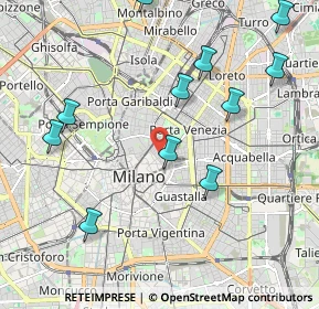Mappa Via Sant'Andrea, 20121 Milano MI, Italia (2.32273)