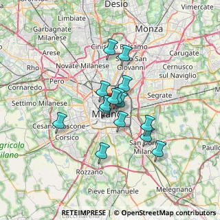 Mappa Via Sant'Andrea, 20121 Milano MI, Italia (4.768)