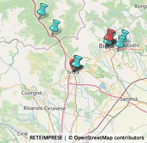 Mappa Via Sant'Arborio Varmondo, 10015 Ivrea TO, Italia (14.75308)