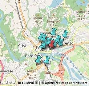 Mappa Via Sant'Arborio Varmondo, 10015 Ivrea TO, Italia (0.477)