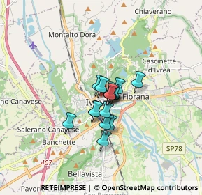 Mappa Via Sant'Arborio Varmondo, 10015 Ivrea TO, Italia (0.89)