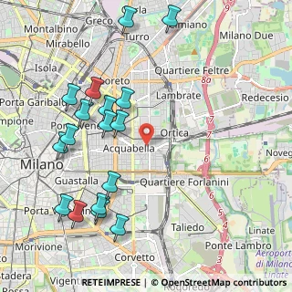 Mappa Via Canaletto, 20133 Milano MI, Italia (2.36882)