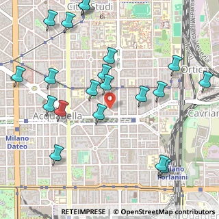 Mappa Via Canaletto, 20133 Milano MI, Italia (0.622)