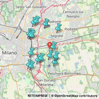 Mappa Via Novegro, 20090 Milano MI, Italia (3.54611)