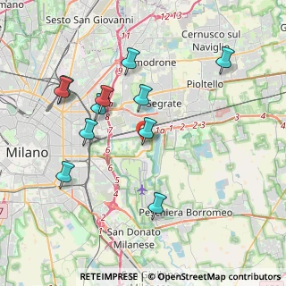 Mappa Via Novegro, 20090 Milano MI, Italia (3.96)