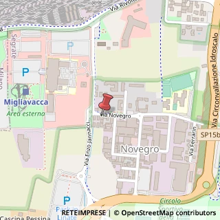 Mappa Via Novegro, 11, 20054 Segrate, Milano (Lombardia)