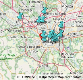 Mappa Via Carlo Ravizza, 20149 Milano MI, Italia (5.26714)