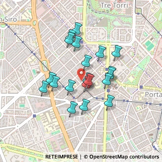 Mappa Via Carlo Ravizza, 20146 Milano MI, Italia (0.3775)