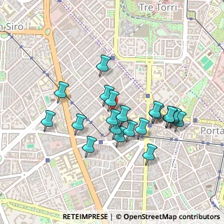 Mappa Via Vittoria Colonna, 20149 Milano MI, Italia (0.4005)
