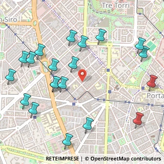 Mappa Via Carlo Ravizza, 20146 Milano MI, Italia (0.6505)