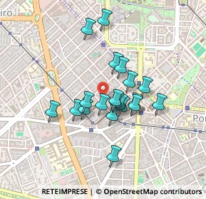 Mappa Via Carlo Ravizza, 20149 Milano MI, Italia (0.333)