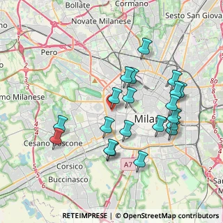 Mappa Via Carlo Ravizza, 20146 Milano MI, Italia (3.744)