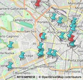 Mappa Via Carlo Ravizza, 20149 Milano MI, Italia (2.33263)