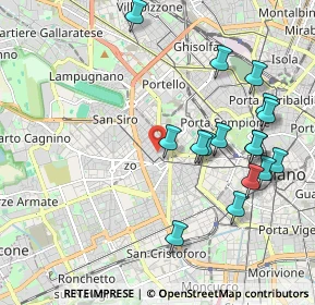 Mappa Via Carlo Ravizza, 20149 Milano MI, Italia (2.16063)