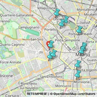 Mappa Via Carlo Ravizza, 20146 Milano MI, Italia (2.32583)
