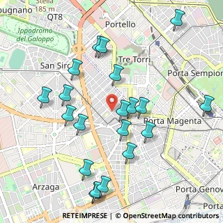 Mappa Via Carlo Ravizza, 20146 Milano MI, Italia (1.09)