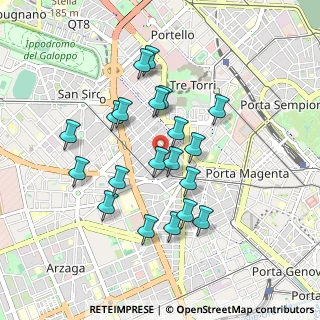 Mappa Via Carlo Ravizza, 20146 Milano MI, Italia (0.815)