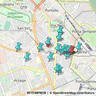 Mappa Via Carlo Ravizza, 20149 Milano MI, Italia (0.839)