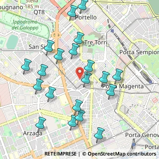 Mappa Via Carlo Ravizza, 20146 Milano MI, Italia (1.087)