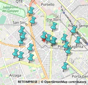 Mappa Via Carlo Ravizza, 20149 Milano MI, Italia (0.9505)