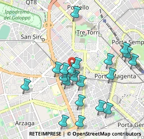 Mappa Via Carlo Ravizza, 20149 Milano MI, Italia (0.999)