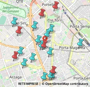 Mappa Via Carlo Ravizza, 20149 Milano MI, Italia (1.068)