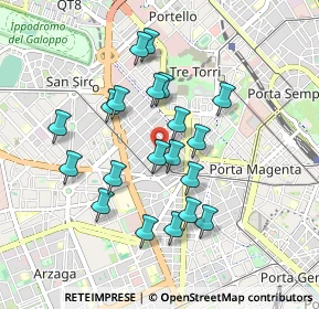 Mappa Via Carlo Ravizza, 20149 Milano MI, Italia (0.815)